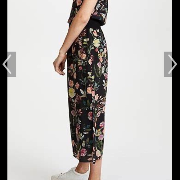 Theory Lewie Sleeveless Floral Dress, Size M - Picture 2 of 9